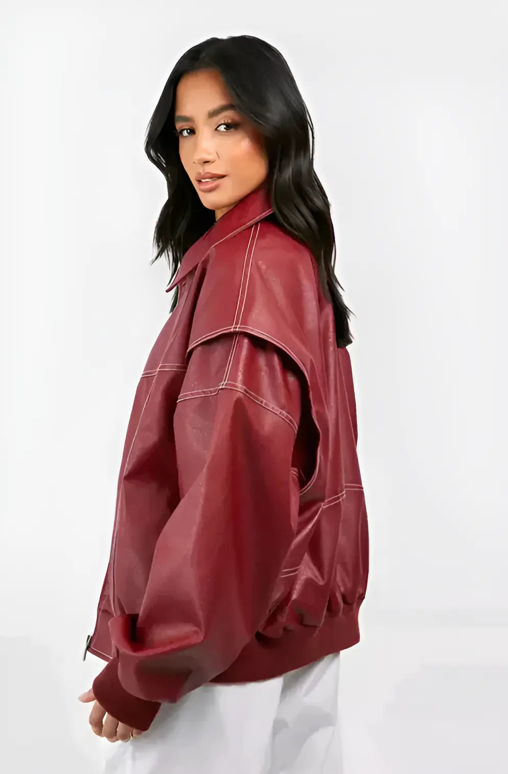 Faye™ - Leather Jacket